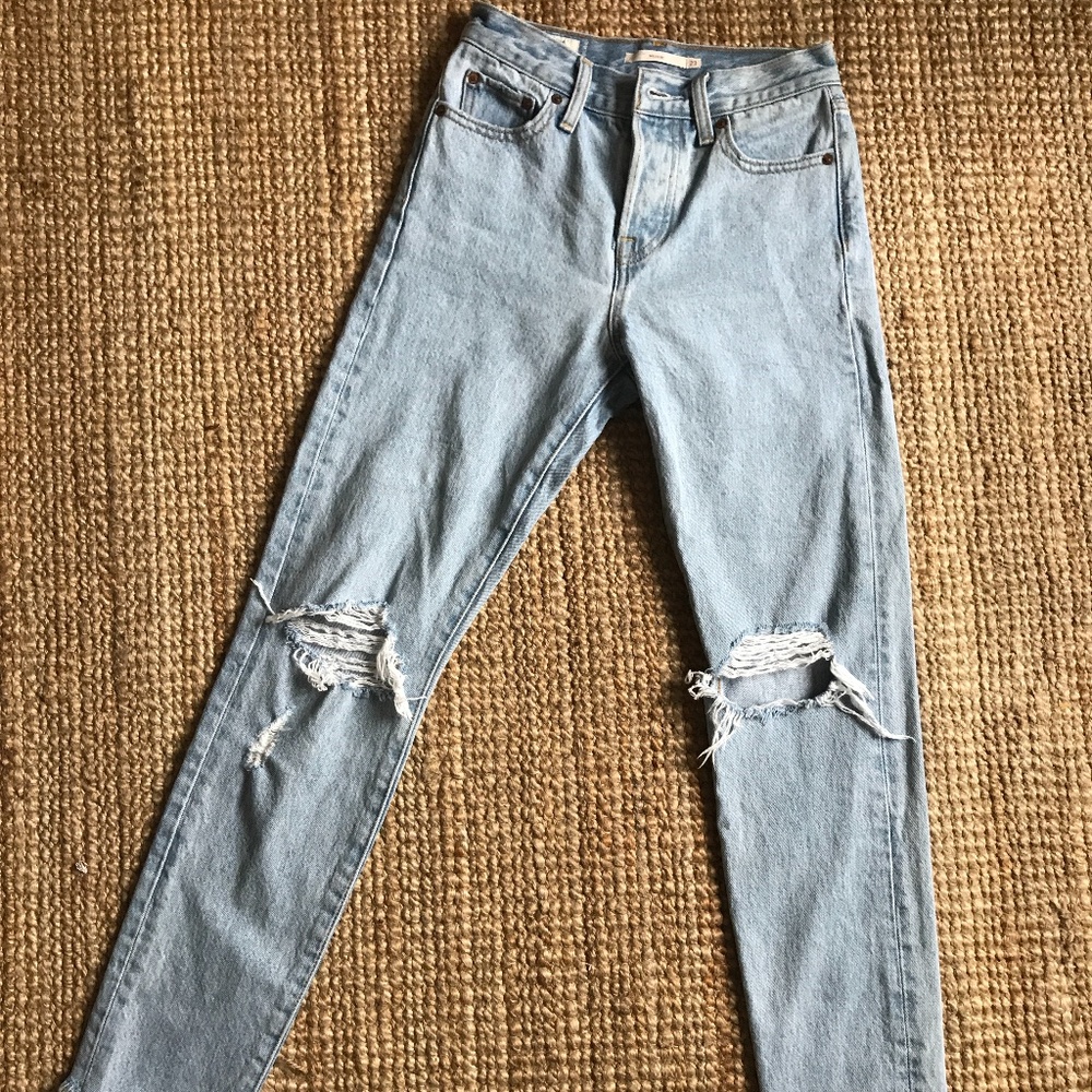 COPY - Levi’s wedgie Jeans, raw hem